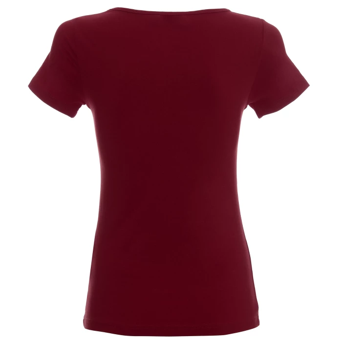 Koszulka Crimson Cut Ladies Slim - kasztanowa