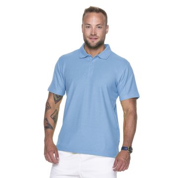 Koszulka Promostars Polo Cotton - błękitna