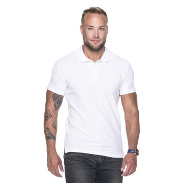 Koszulka Promostars Polo Cotton Slim - biała